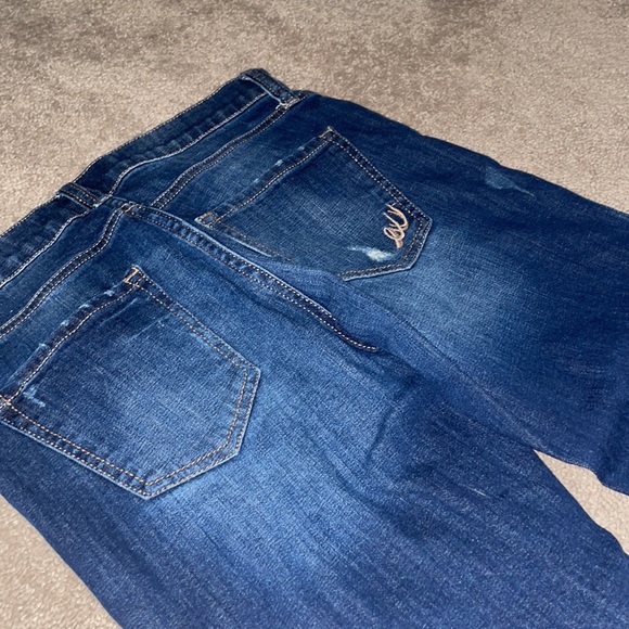 -express, size 2, medium wash - Picture 4 of 4
